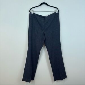 Ann Taylor Factory | Black and Gray Plaid Trousers Signature Fit Size 14 NWT